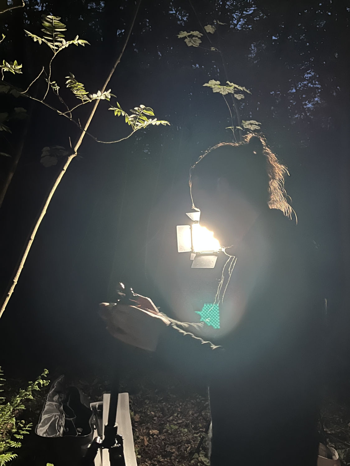 Beautiful Amber Blinks Video BTS 10
